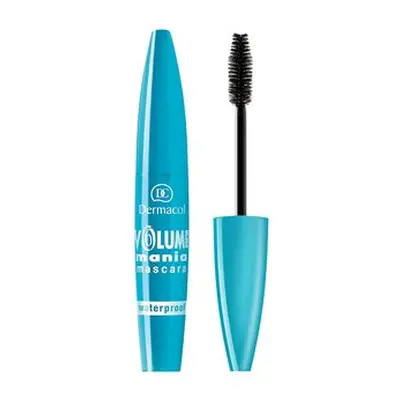 Dermacol Volume Mania Waterproof Mascara voděodolná řasenka pro prodloužení řas a objem Black 9 