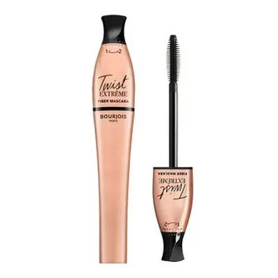 Bourjois Twist Extréme Fiber Mascara řasenka pro prodloužení řas a objem Black 8 ml