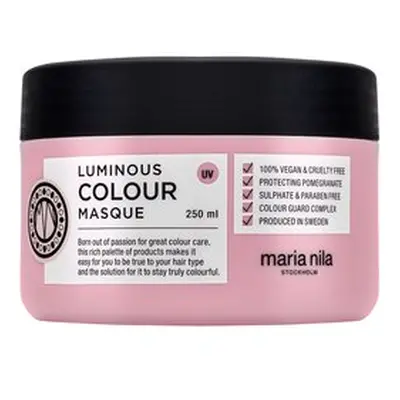 Maria Nila Luminous Colour Hair Masque vyživující maska pro barvené vlasy 250 ml