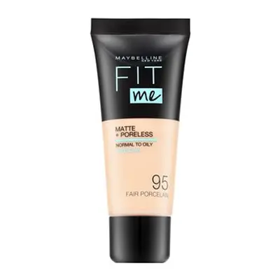 Maybelline Fit Me! Foundation Matte + Poreless tekutý make-up s matujícím účinkem 095 Fair Porce