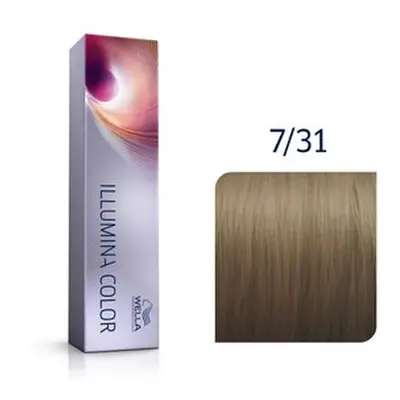 Wella Professionals Illumina Color profesionální permanentní barva na vlasy 7/31 60 ml