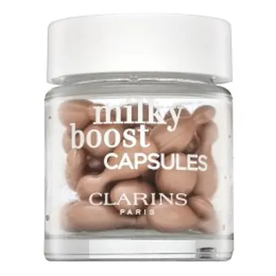 Clarins Milky Boost Capsules tekutý make-up pro sjednocenou a rozjasněnou pleť 03 30 x 0,2 ml