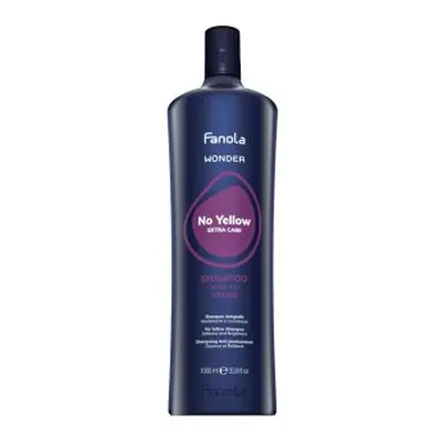 Fanola Wonder No Yellow Extra Care Shampoo šampon pro neutralizaci žlutých tónů 1000 ml