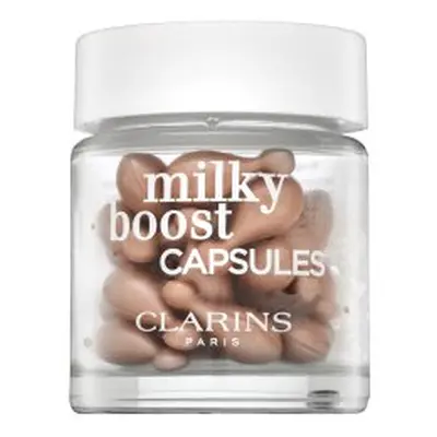 Clarins Milky Boost Capsules tekutý make-up pro sjednocenou a rozjasněnou pleť 05 30 x 0,2 ml