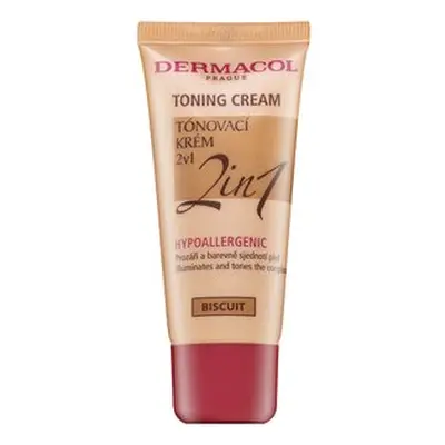 Dermacol Toning Cream 2in1 tónující a hydratační emulze pro sjednocení barevného tónu pleti Bisc