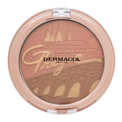 Dermacol Bronzing And Highlighting Powder pudr pro sjednocenou a rozjasněnou pleť 10,5 g