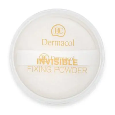 Dermacol Invisible Fixing Powder transparentní pudr White 13 g