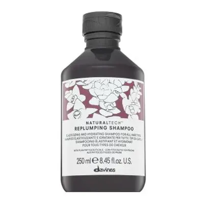 Davines Natural Tech Replumping Shampoo vyživující šampon pro suché a lámavé vlasy 250 ml