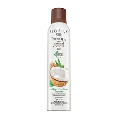 BioSilk Silk Therapy Whipped Volume Mousse pěnové tužidlo pro objem vlasů 237 ml