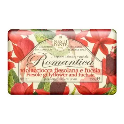 Nesti Dante Romantica mýdlo Natural Soap Gillyflower & Fucsia 250 g