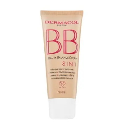 Dermacol BB Beauty Balance Cream 8in1 BB krém pro sjednocenou a rozjasněnou pleť Nude 30 ml