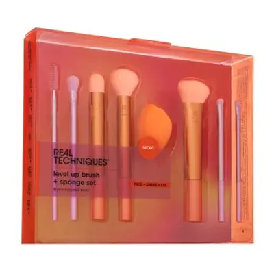 Real Techniques Level Up Brush + Sponge Kit sada štětců