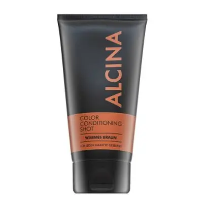 Alcina Color Conditioning Shot tónovací balzám pro hnědé vlasy Warm Brown 150 ml