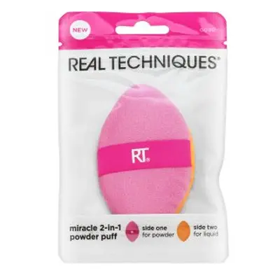 Real Techniques Miracle 2-In-1 Powder Puff houbička na pudr