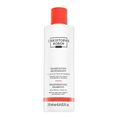 Christophe Robin Regenerating Shampoo vyživující šampon pro suché a poškozené vlasy 250 ml