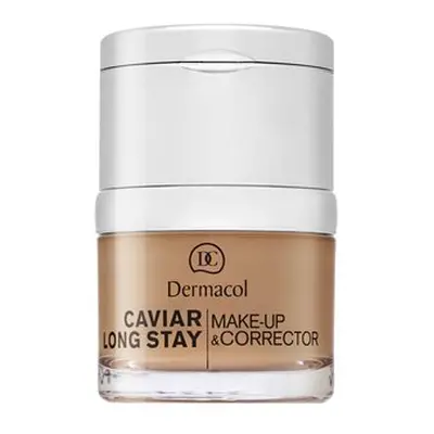 Dermacol Caviar Long Stay Make-Up & Corrector make-up s výtažky z kaviáru a zdokonalující korekt