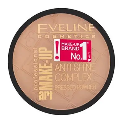 Eveline Make-Up Art Anti-Shine Complex Pressed Powder pudr pro sjednocenou a rozjasněnou pleť 32