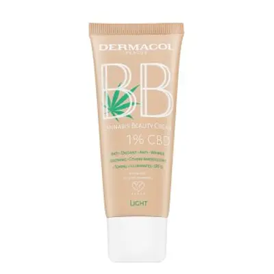 Dermacol BB Cannabis Beauty Cream BB krém pro sjednocení barevného tónu pleti Light 30 ml