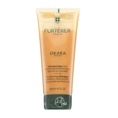 Rene Furterer Okara Blond Brightening Shampoo rozjasňující šampon pro blond vlasy 200 ml