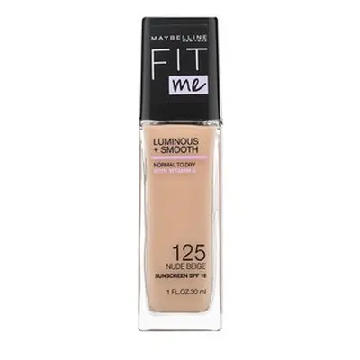 Maybelline Fit Me! Luminous + Smooth Foundation tekutý make-up pro sjednocenou a rozjasněnou ple