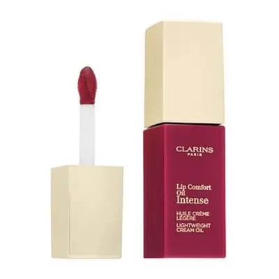 Clarins Lip Comfort Oil Intense lesk na rty s hydratačním účinkem 02 Intense Plum 7 ml