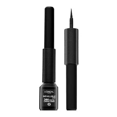 L´Oréal Paris Infaillible 24H Matte Liquid Liner tekuté linky na oči 01 Matte Black 3 ml