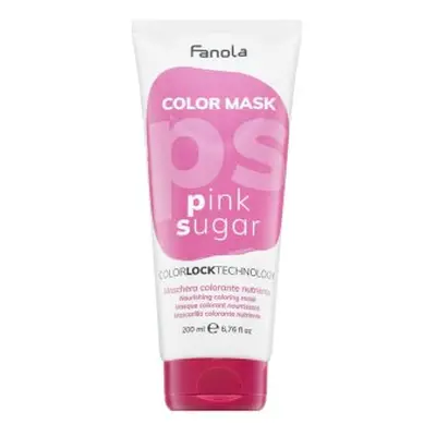 Fanola Color Mask vyživující maska s barevnými pigmenty pro oživení barvy Pink Sugar 200 ml