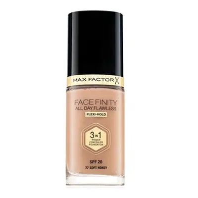 Max Factor Facefinity All Day Flawless Flexi-Hold 3in1 Primer Concealer Foundation SPF20 tekutý 