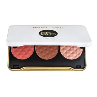 Makeup Revolution Patricia Bright Face Palette - You Are Gold multifunkční paleta 22 g