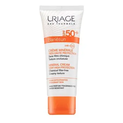 Uriage Bariésun Mineral Cream SPF50+ zklidňující emulze pro suchou atopickou pokožku 100 ml