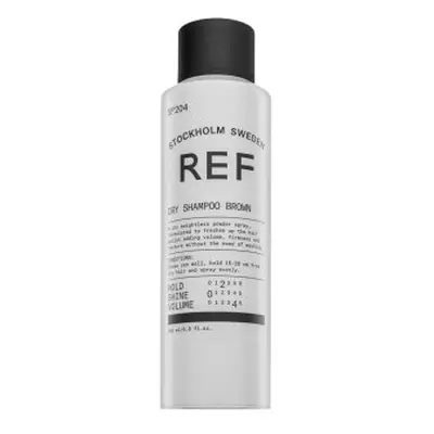 REF Dry Shampoo Brown N°204 suchý šampon pro tmavé vlasy 200 ml