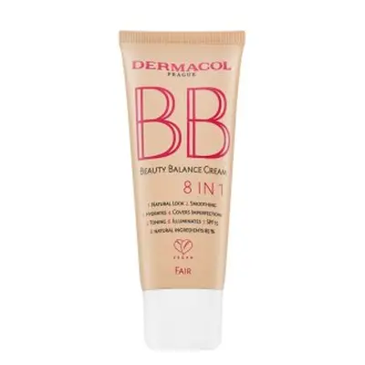 Dermacol BB Beauty Balance Cream 8in1 BB krém pro sjednocenou a rozjasněnou pleť Fair 30 ml