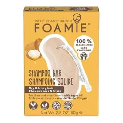 Foamie Shampoo Bar tuhý šampon pro kudrnaté vlasy Argan Oil 80 g