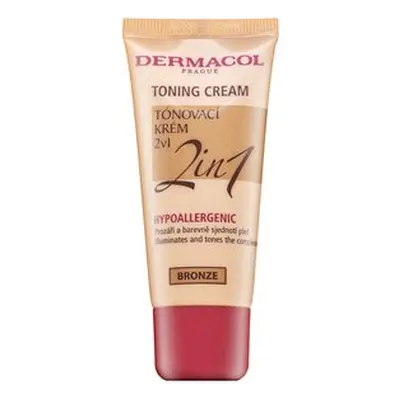 Dermacol Toning Cream 2in1 dlouhotrvající make-up Bronze 30 ml