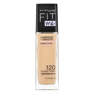 Maybelline Fit Me! Luminous + Smooth Foundation tekutý make-up pro sjednocenou a rozjasněnou ple