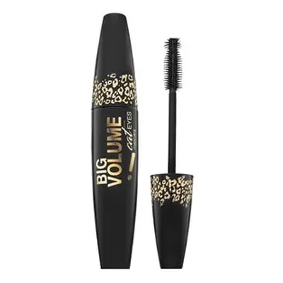 Eveline Big Volume Cat Eyes Mascara řasenka pro prodloužení řas a objem Black 10 ml