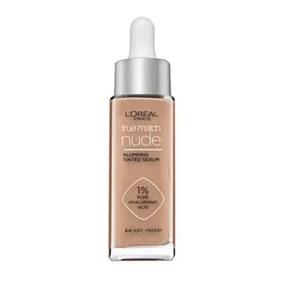 L´Oréal Paris True Match Nude Plumping Tinted Serum sérum pro sjednocení barevného tónu pleti 3-