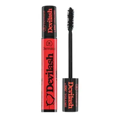 Dermacol DeviLash Mascara řasenka pro prodloužení řas a objem Black 12 ml