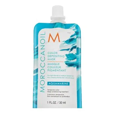 Moroccanoil Color Depositing Mask vyživující maska s barevnými pigmenty Aquamarine 30 ml