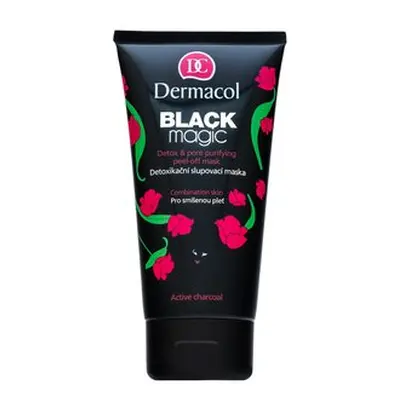 Dermacol Black Magic Detox & Pore Purifying Peel-Off Mask čistící maska pro normální/smíšenou pl