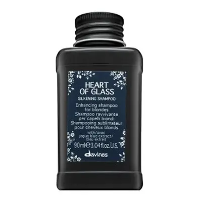 Davines Heart Of Glass Silkening Shampoo posilující šampon pro barvené, chemicky ošetřené a zesv