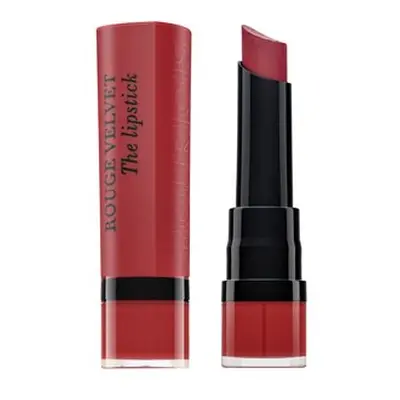 Bourjois Rouge Velvet The Lipstick dlouhotrvající rtěnka pro matný efekt 04 Hip Hip Pink 2,4 g