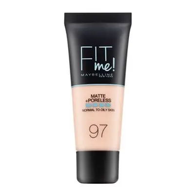 Maybelline Fit Me! Foundation Matte + Poreless tekutý make-up s matujícím účinkem 097 Natural Po