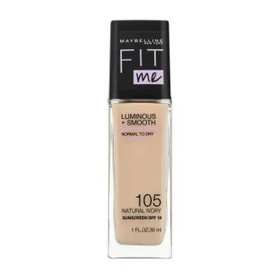 Maybelline Fit Me! Luminous + Smooth Foundation tekutý make-up pro sjednocenou a rozjasněnou ple