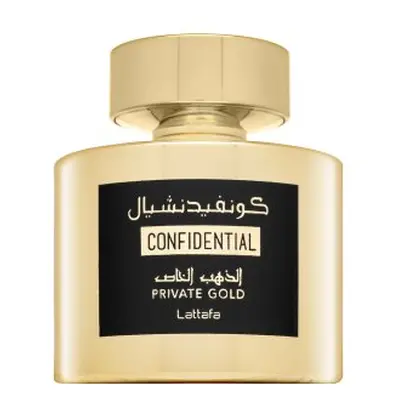 Lattafa Confidential Private Gold parfémovaná voda unisex 100 ml