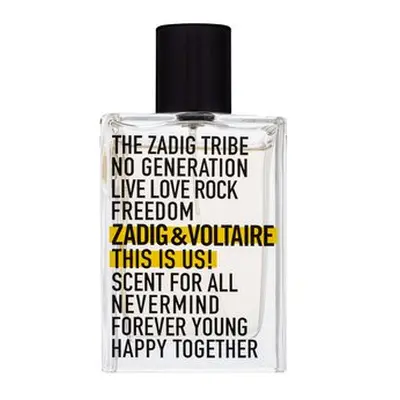 Zadig & Voltaire This is Us! toaletní voda unisex 50 ml