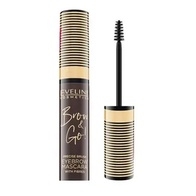 Eveline Eyebrow Mascara gel pro úpravu obočí 01 Light Brown 6 ml