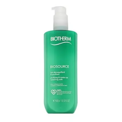 Biotherm Biosource odličovací mléko Purifying & Make-Up Removing Milk 400 ml