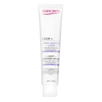 Topicrem Calm+ Light Soothing Cream pleťový krém s hydratačním účinkem 40 ml