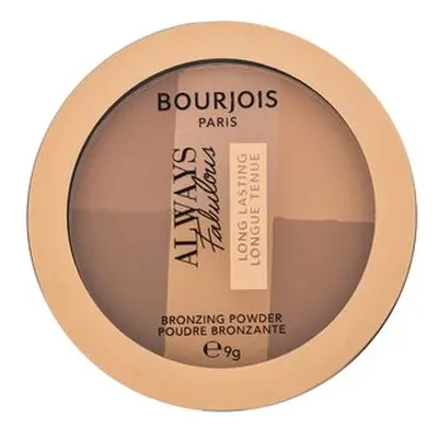 Bourjois Always Fabulous Long Lasting Bronzing Powder bronzující pudr 001 Medium 9 g